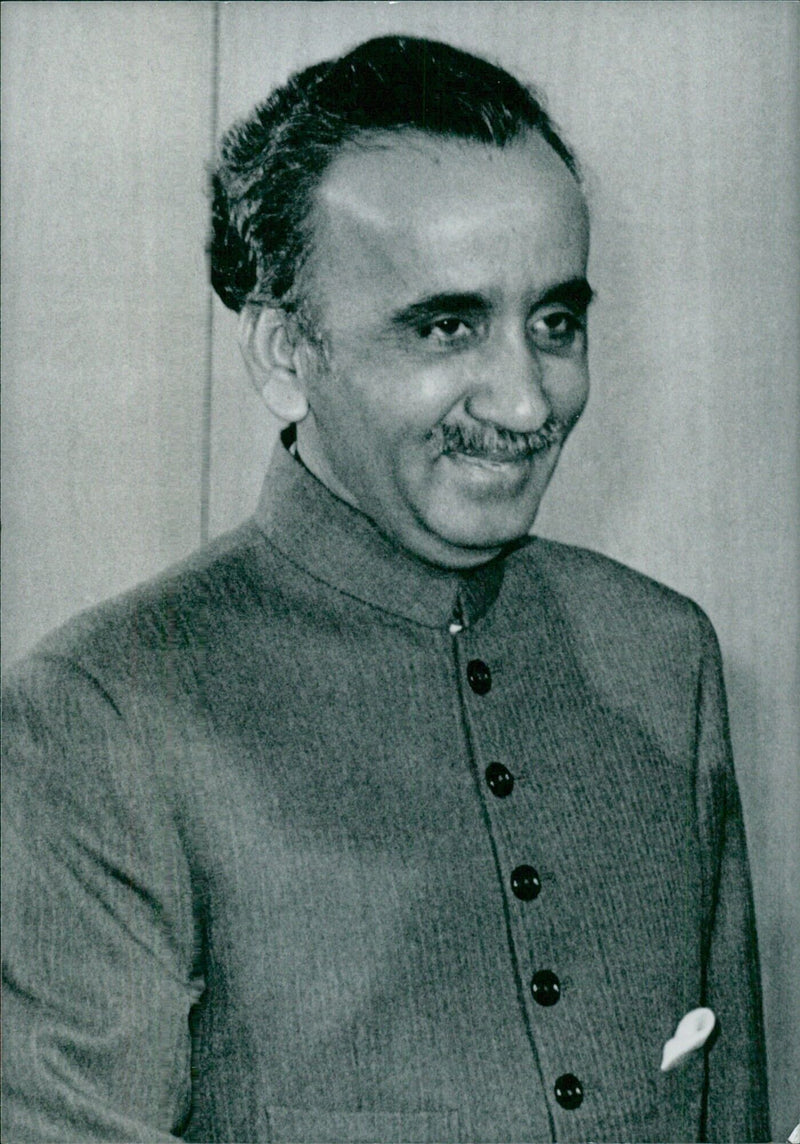 Muhammad Khan Junejo, Prime Minister of Pakistan - Vintage Photograph