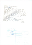 French Politicians: PIERRE JOXE OPS - Vintage Photograph