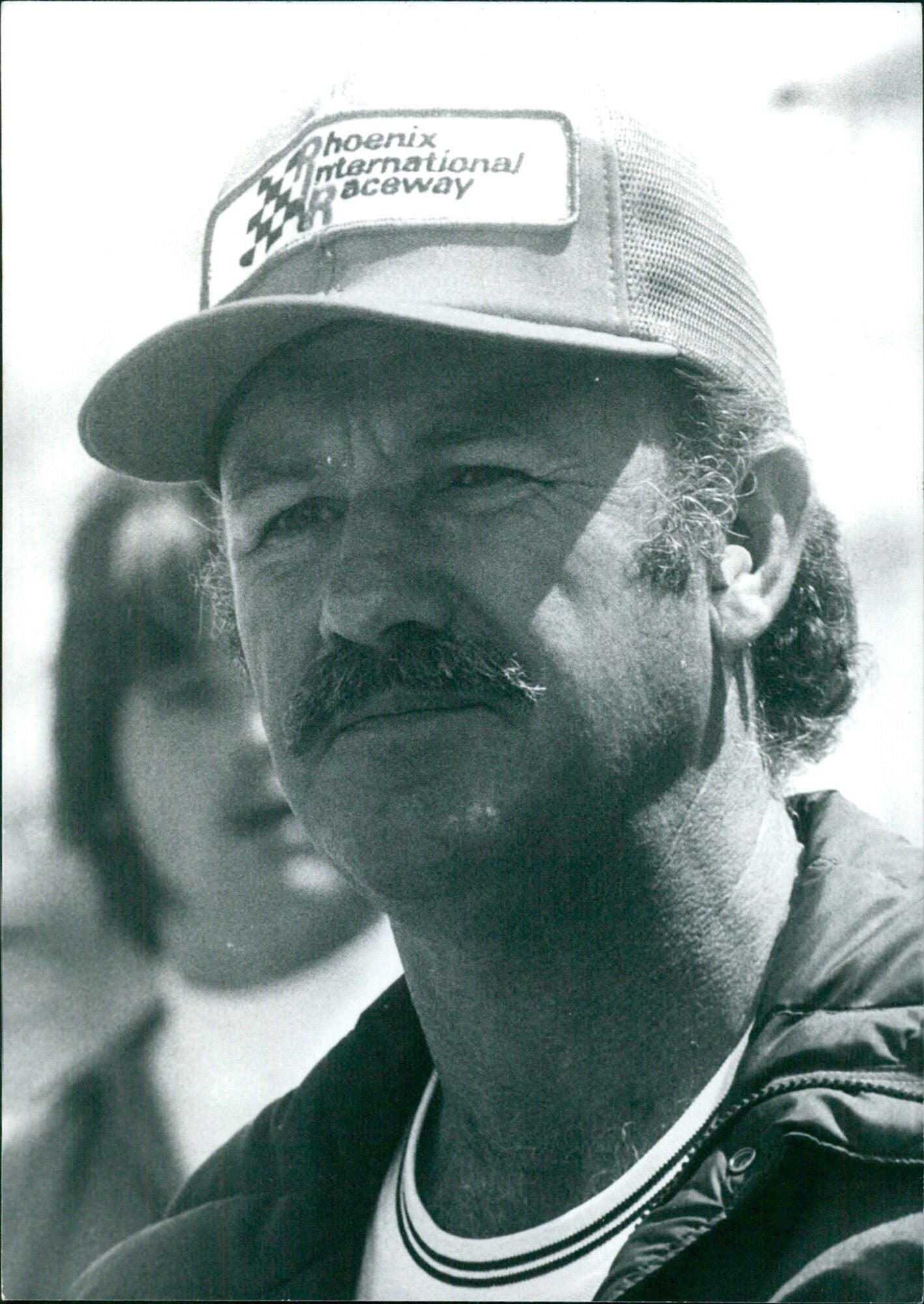 Gene Hackman competes in a celebrity race at Long Beach California - V