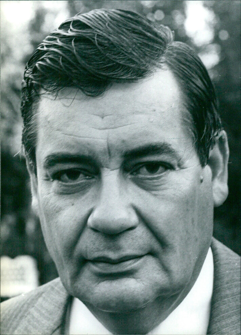 Ton Harmsen, Chairman of Ajax Football Club - Vintage Photograph