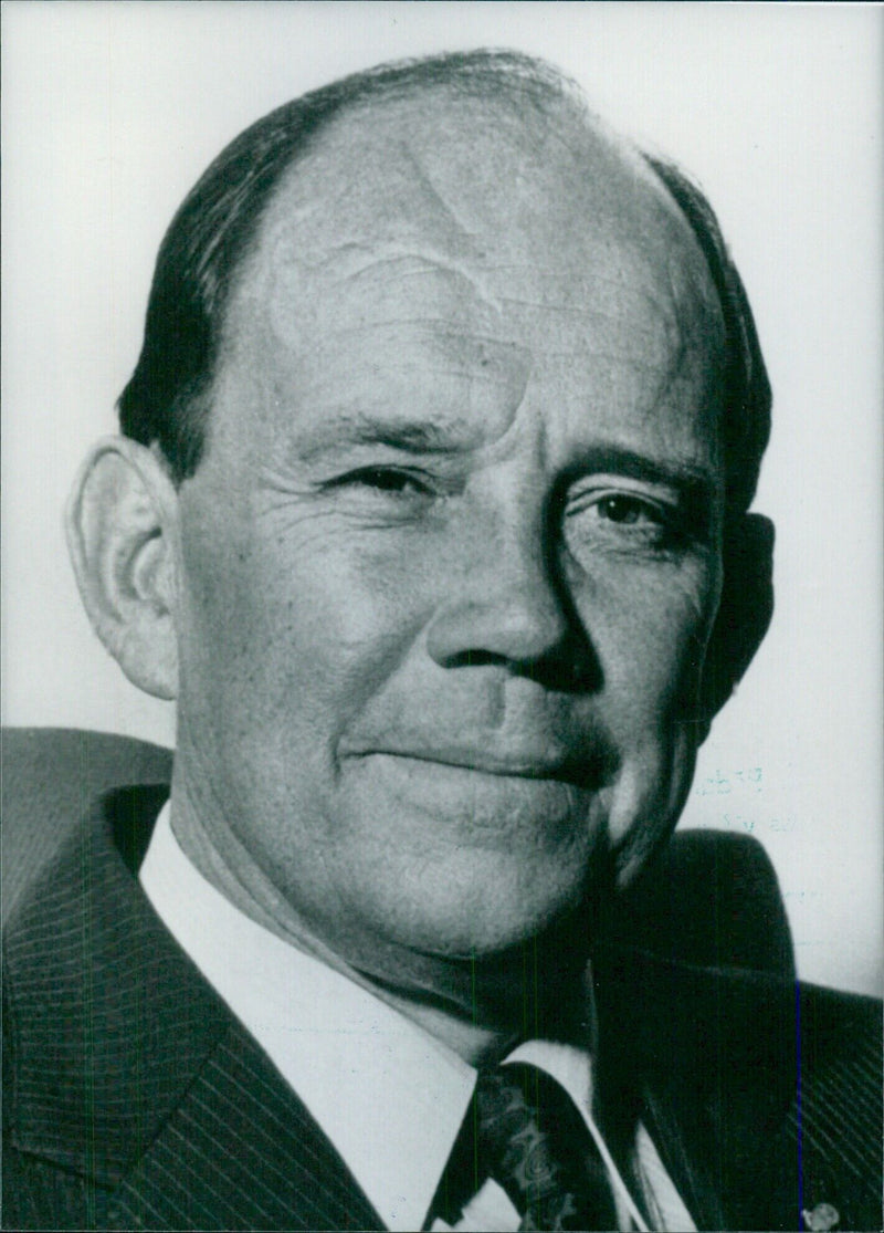 Magnus Malan, South Africa's Defence Minister - Vintage Photograph