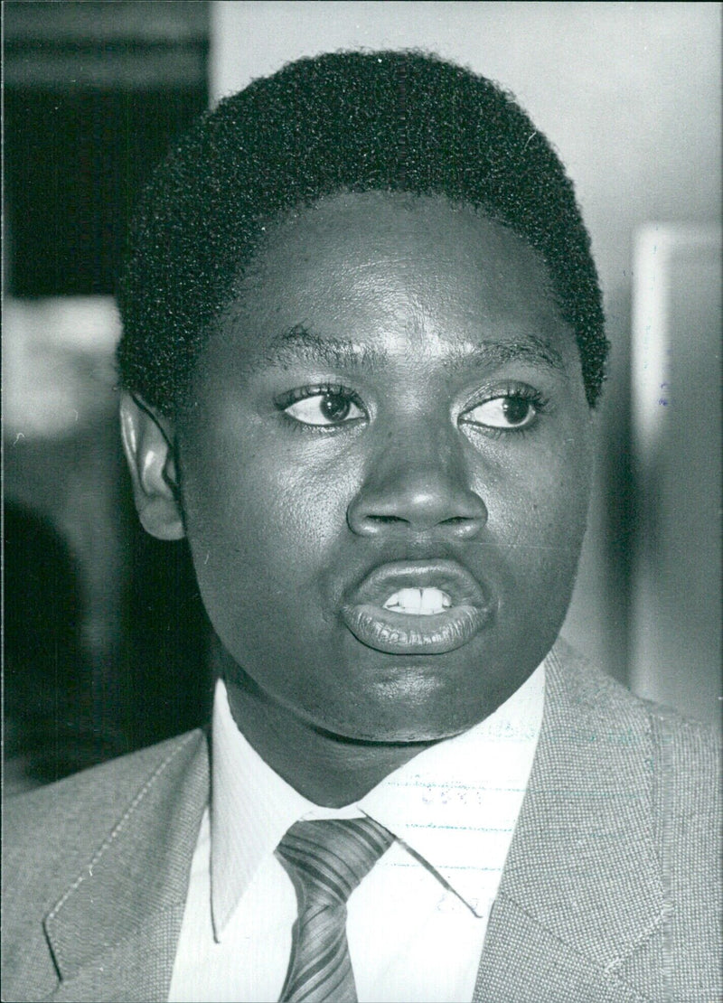 Dr. Simba Makoni, Executive Secretary of the Southern African Development Coordinating Committee - Vintage Photograph