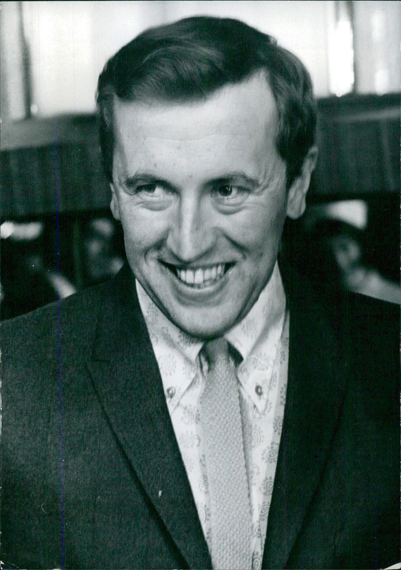 British Television Personality David Frost - Vintage Photograph