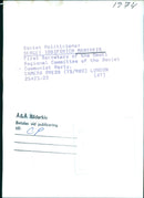 Sergei Iosifovich Manyakin, First Secretary of the Omski Regional Committee of the Soviet Communist Party - Vintage Photograph