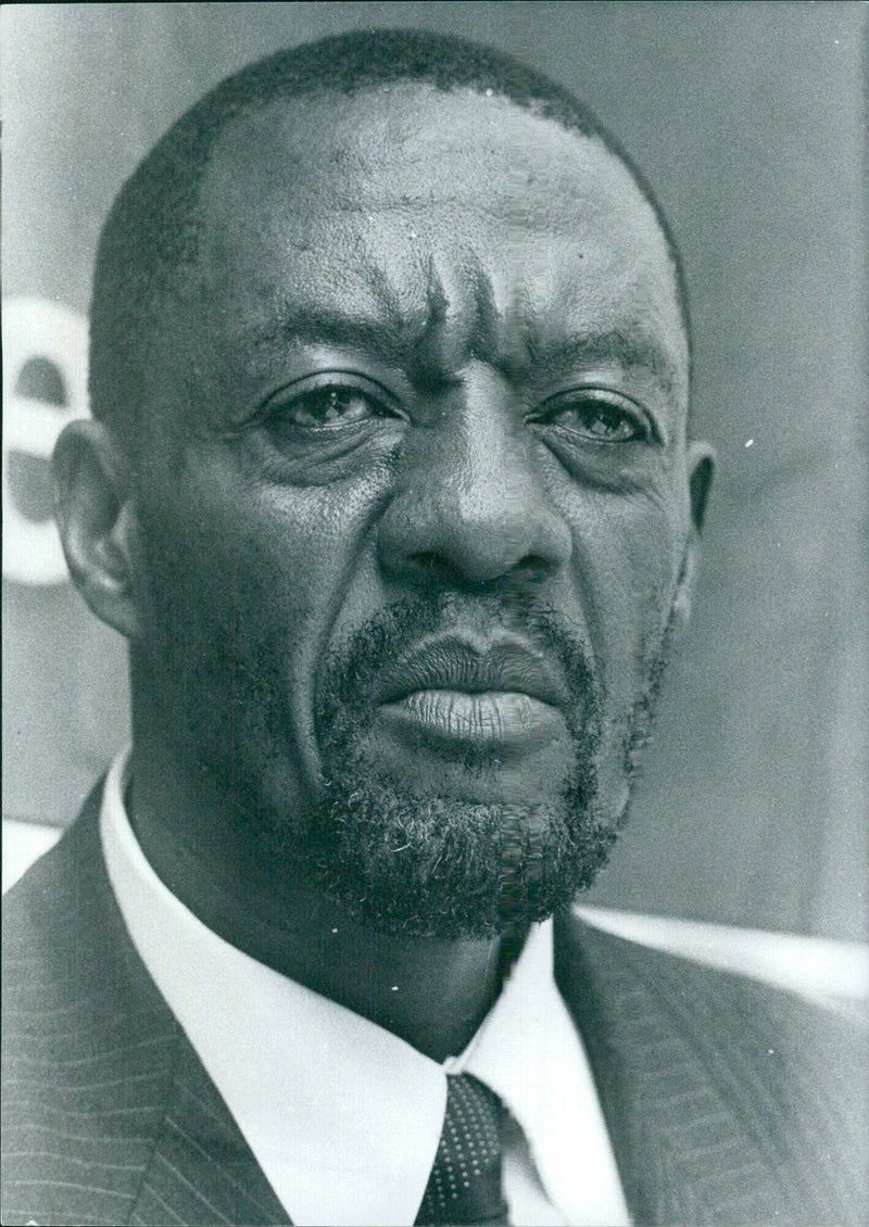 Lucas Mangope, Chief Minister of Bophuthatswana - Vintage Photograph