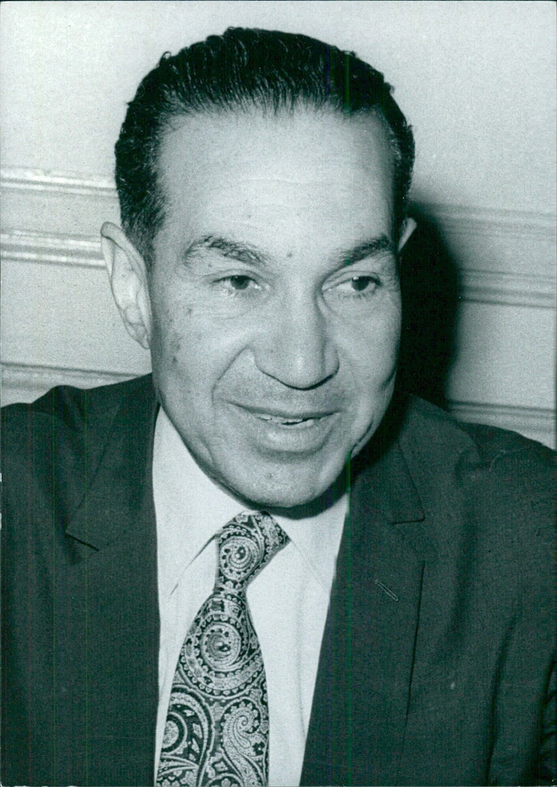 Egyptian Politicians: Dr. MOHAMED HADI EL MAGHRABI - Vintage Photograph