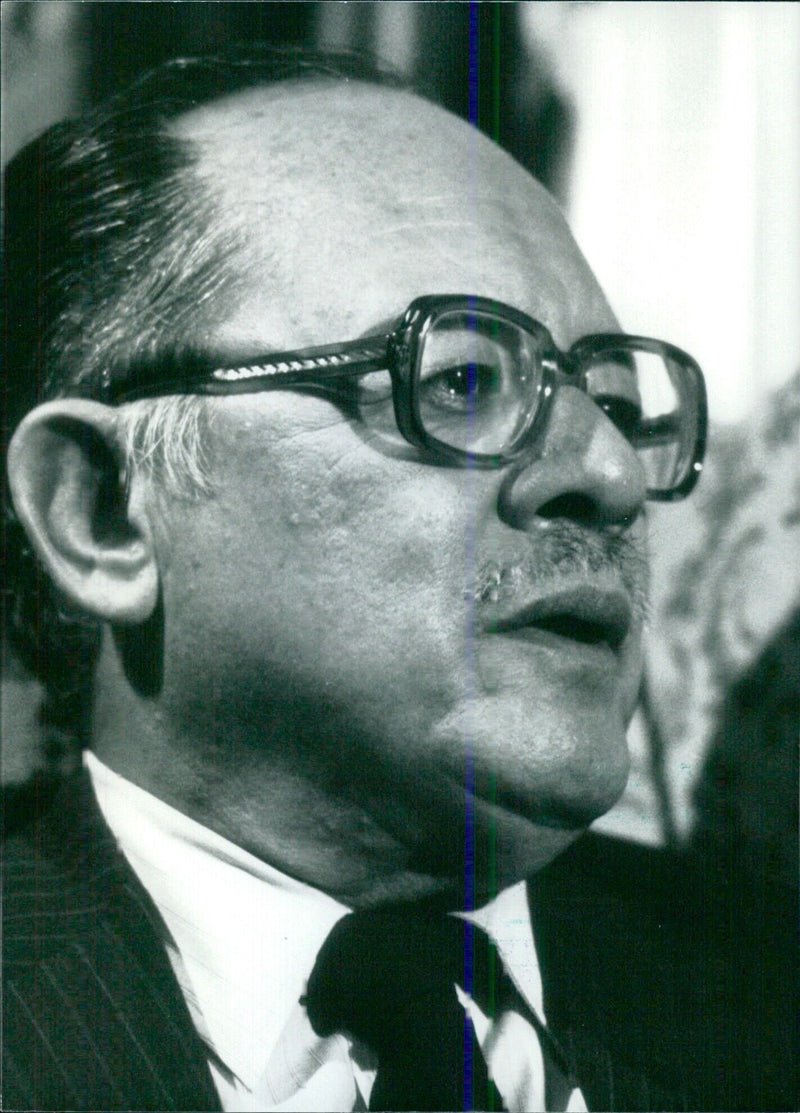 President Alvaro Magaña of El Salvador - Vintage Photograph