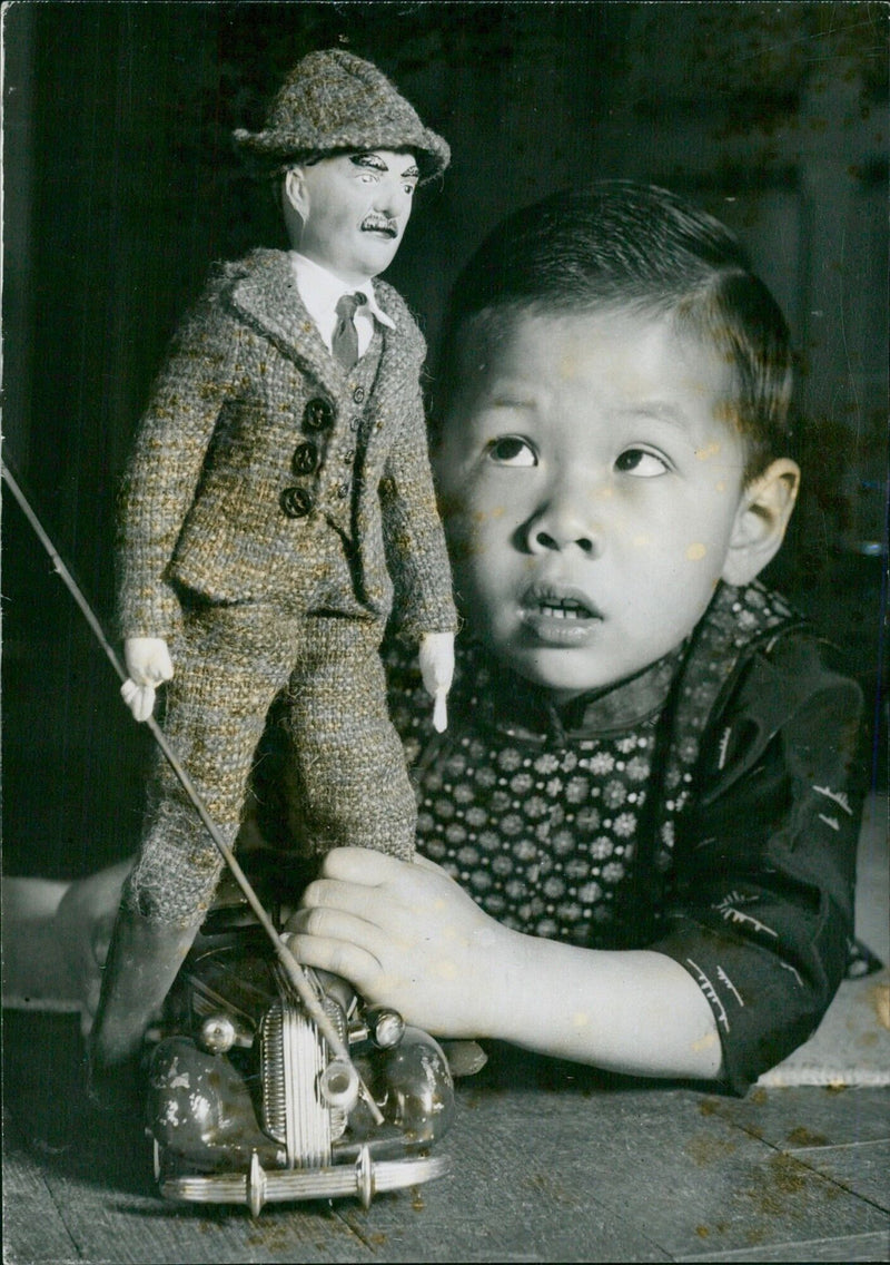 "Peacemaker Doll Ousts All Rivals" - Vintage Photograph