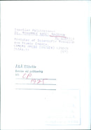 Egyptian Politicians Dr. Mohammed Abdel and Magdoub Al-Gibaily - Vintage Photograph