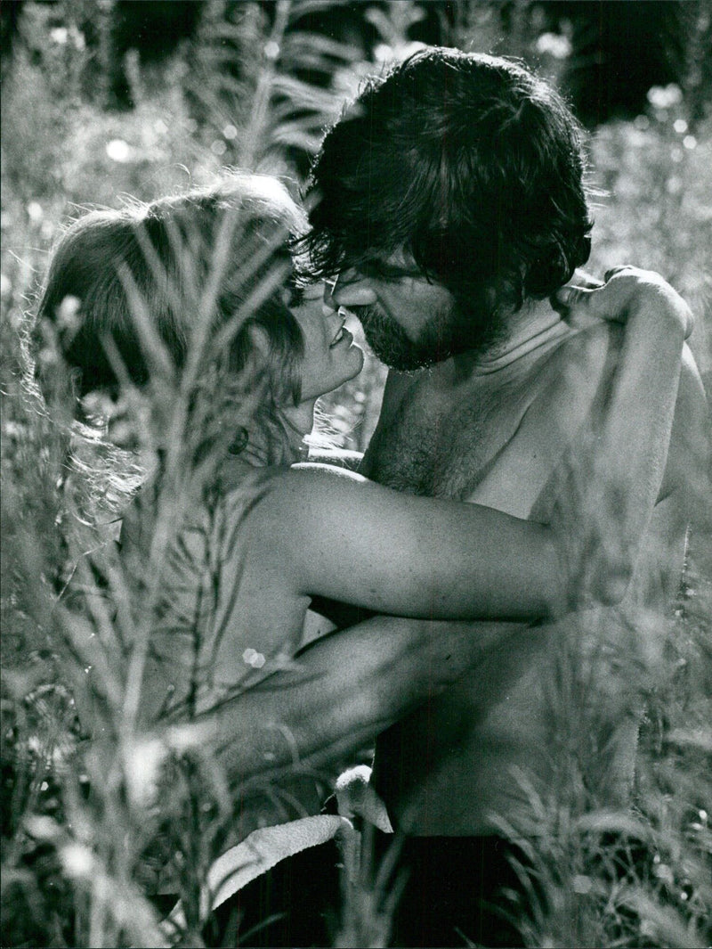 The Naked Lovers of Sherwood Forest - Vintage Photograph