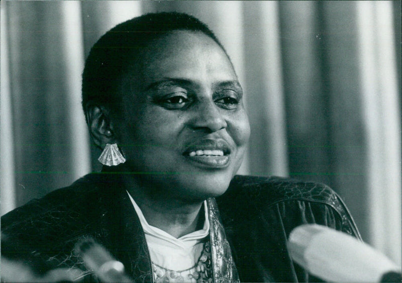 Miriam Makeba, South African Singer - Vintage Photograph