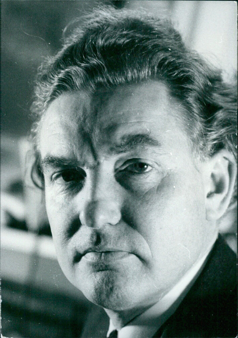 British Writer Paul Johnson - Vintage Photograph