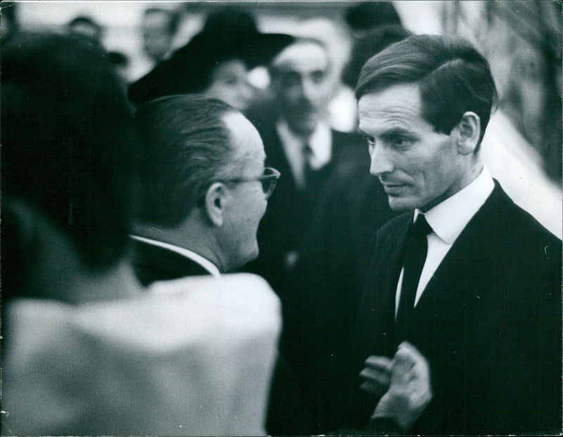 Pierre Cardin, fashion designer - Vintage Photograph