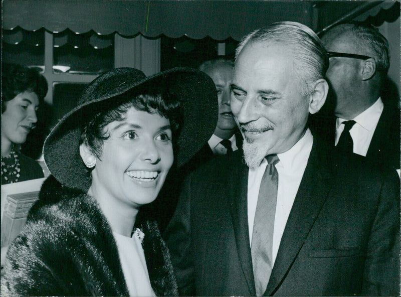 Lena Horne and her husband, Lennie Hayton - Vintage Photograph