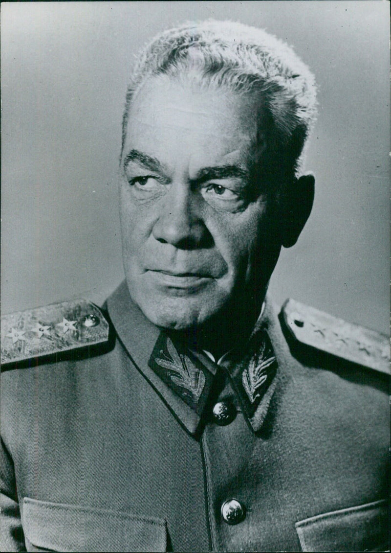 Rumanian Politicians: GENERAL EMIL BODNARAS - Vintage Photograph