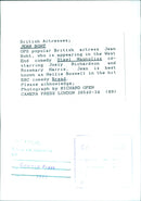 British actress Jean Boht in Steel Magnolias - Vintage Photograph