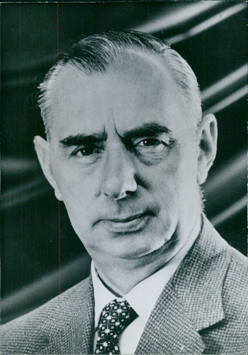 C. A. ADAMS, Chief of Trials at the Atomic Weapons Research Establishment, Aldermaston - Vintage Photograph