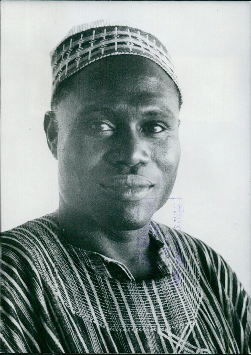 B.K. ADAMA, Minister of State for Parliamentary Affairs of Ghana since 1969 - Vintage Photograph