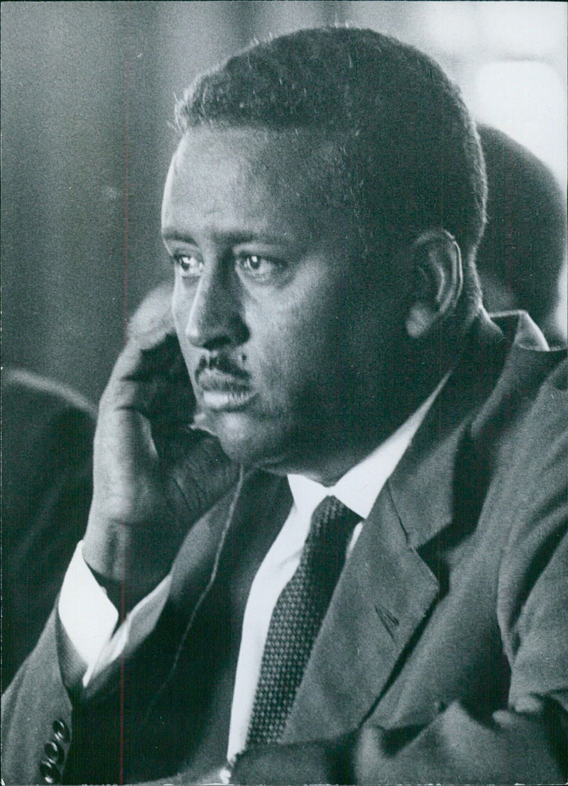 ABDULCADIR MOHAMED ADEN, Minister of Finance in the Somalia Republic government - Vintage Photograph