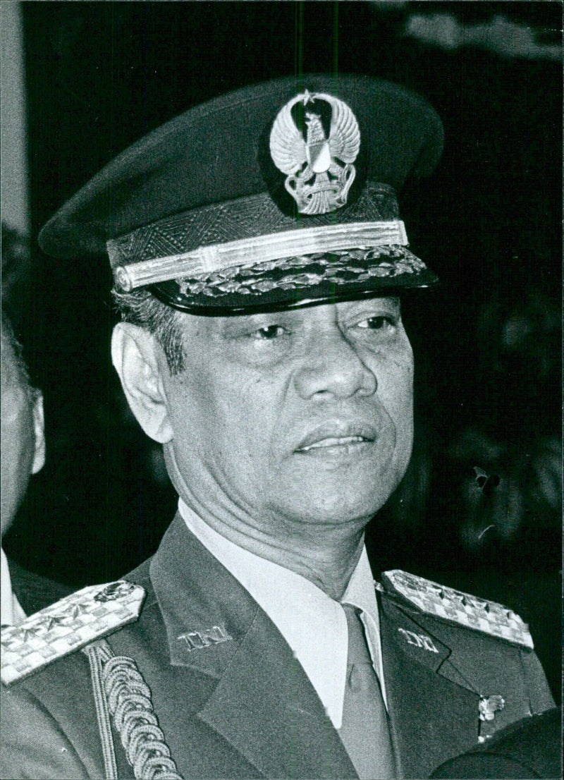 General M. Jusuf, Indonesia's Minister of Defence and Security - Vintage Photograph