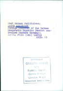 East German Politicians - Vintage Photograph