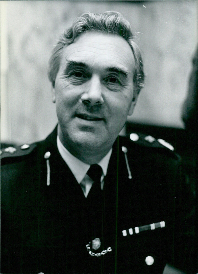 Brian Johnson, Chief Constable of the Lancashire Constabulary - Vintage Photograph