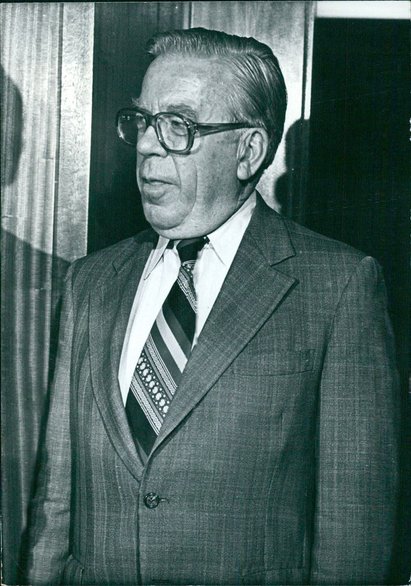 Dr. Gerald Johnson, U.S. Government Official - Vintage Photograph