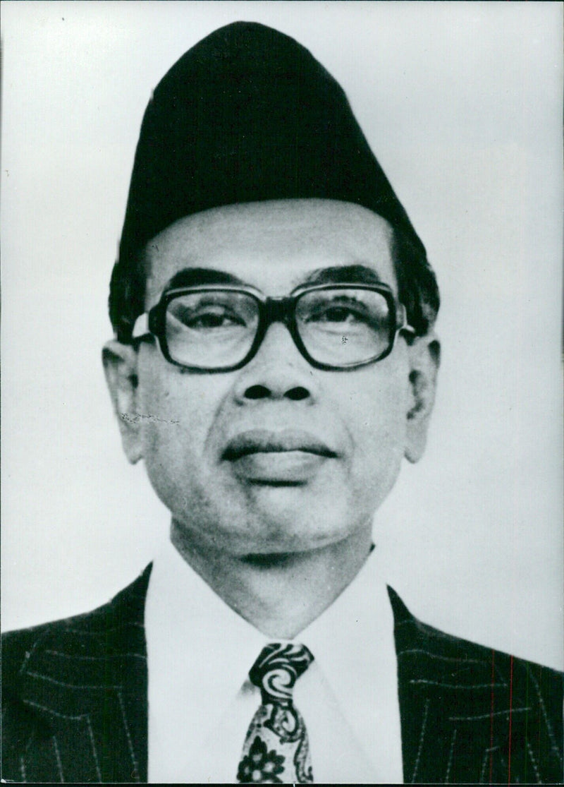 Dr. Daoed Joesoef, Indonesia's Minister of Education and Culture - Vintage Photograph