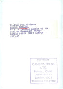 Italian Politician Enrico Bonazzi - Vintage Photograph