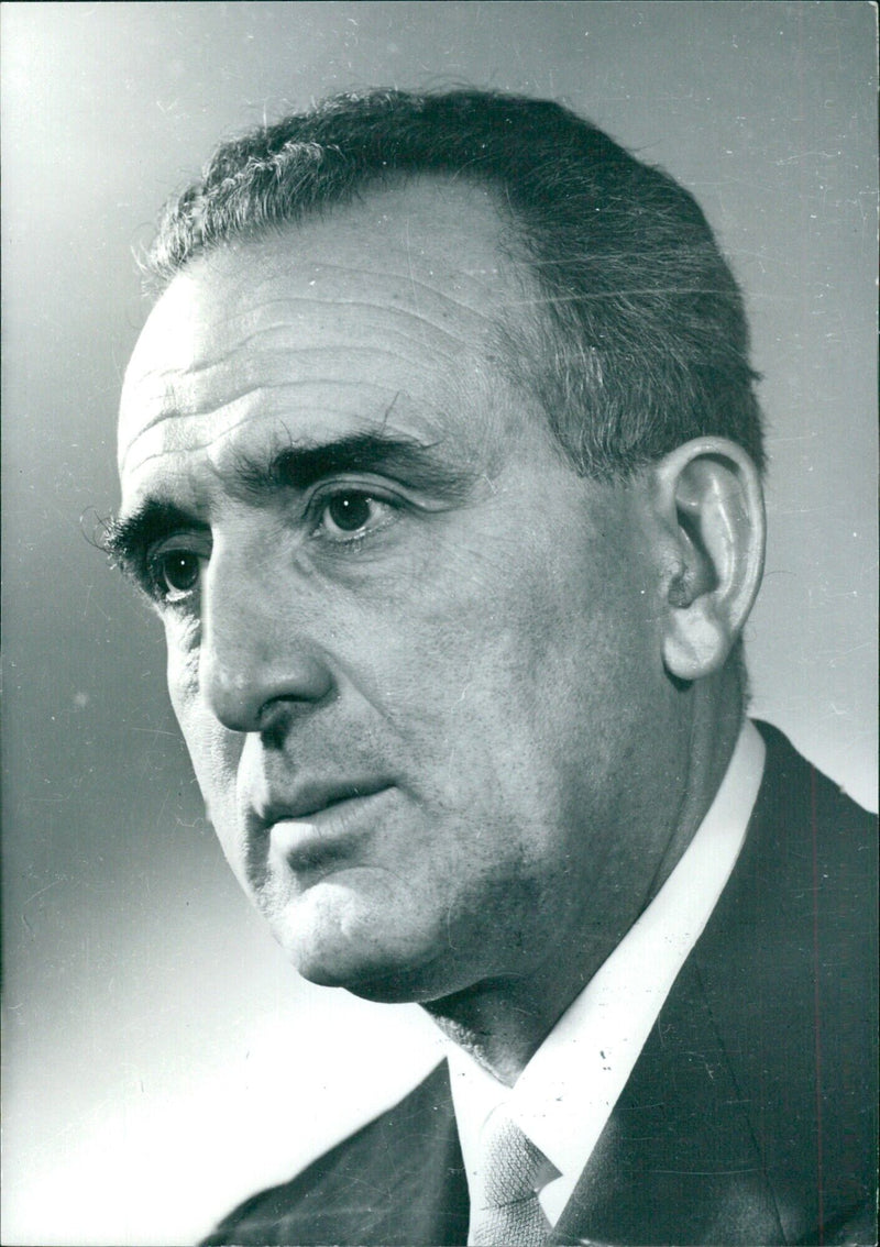 Joaquin Ruiz Jimenez, Former Cabinet Minister under General Franco - Vintage Photograph