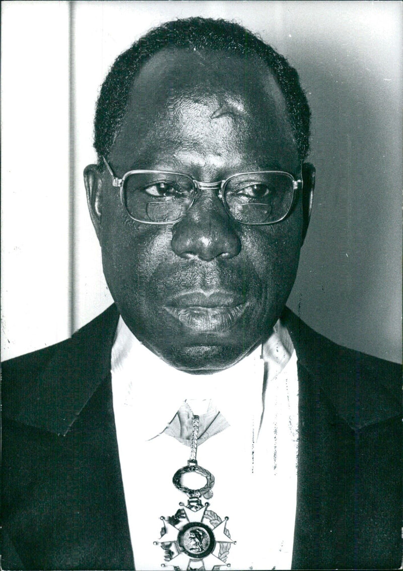 Ivory Coast Ambassador to Great Britain - Vintage Photograph