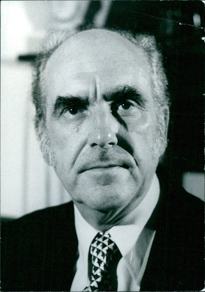 Andreas George Papandreou, Chairman of PASOK - Vintage Photograph