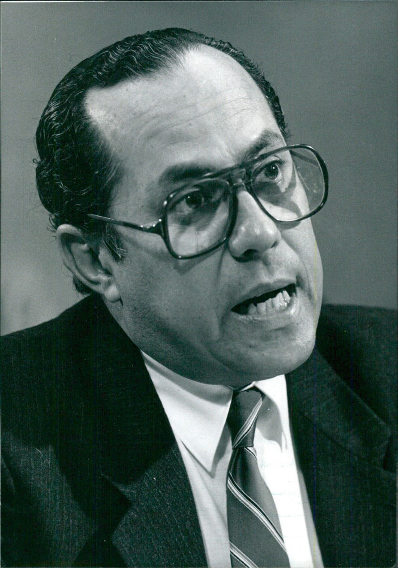 Dr. Ricardo Acevedo Peralta, El Salvador's Minister of Foreign Affairs - Vintage Photograph