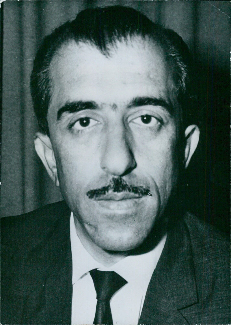 MOHAMMED JEWAD AL UBUSSI, Minister of Finance in the Iraq Government - Vintage Photograph