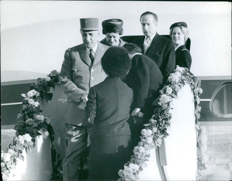 De Gaulle & Fehmen - Vintage Photograph