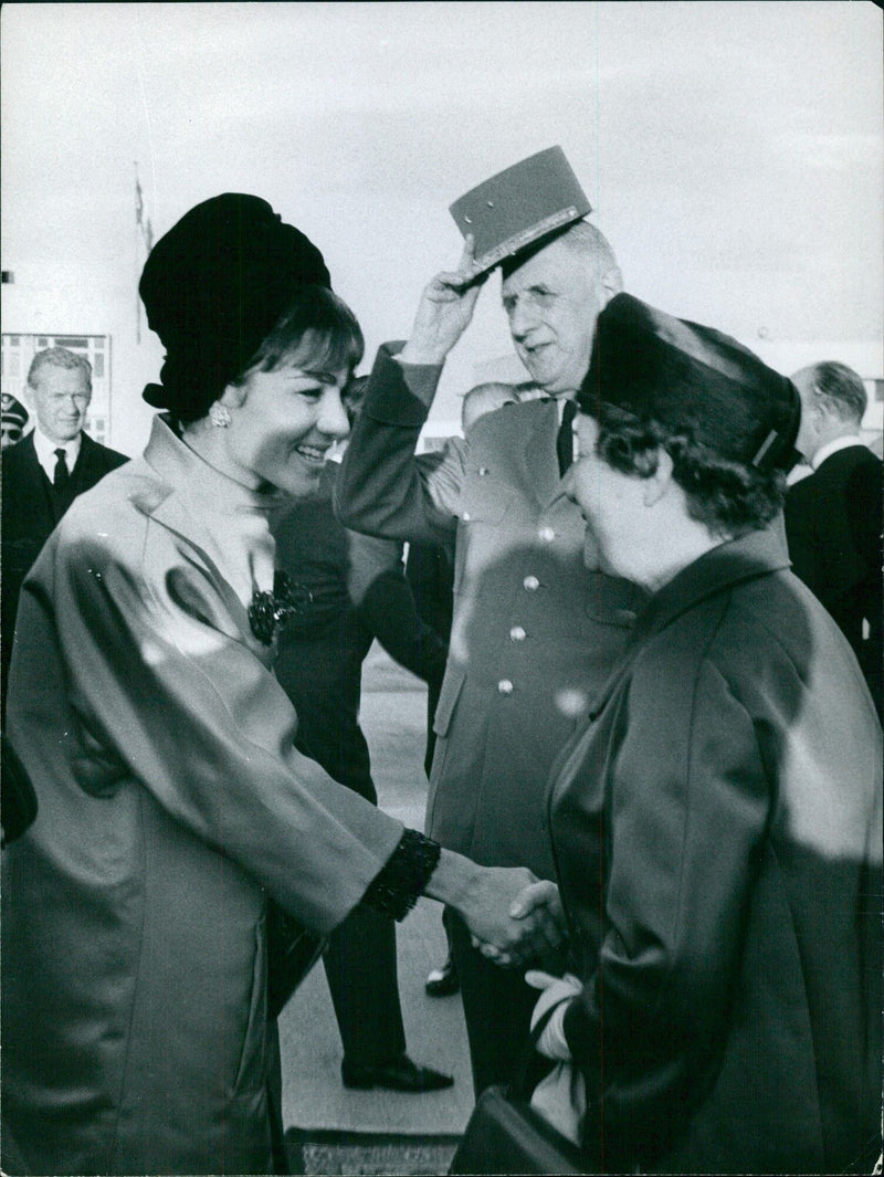 De Gaulle in Stockholm, Sweden - Vintage Photograph