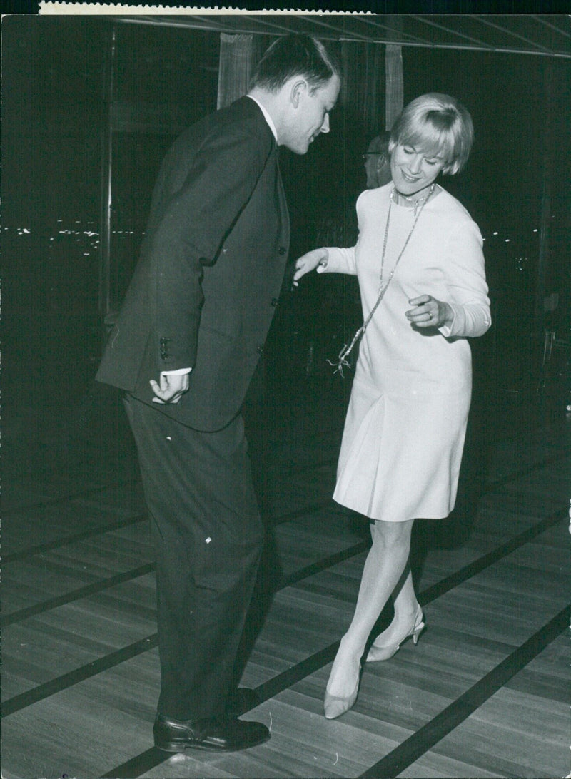 Swedish Film Institute organized a film festival at the Opera Terrace - Vintage Photograph