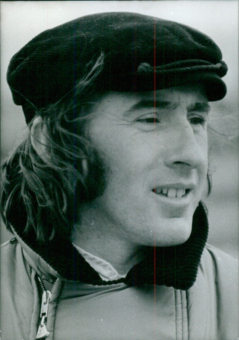 British Racing Driver: Jackie Stewart - Vintage Photograph