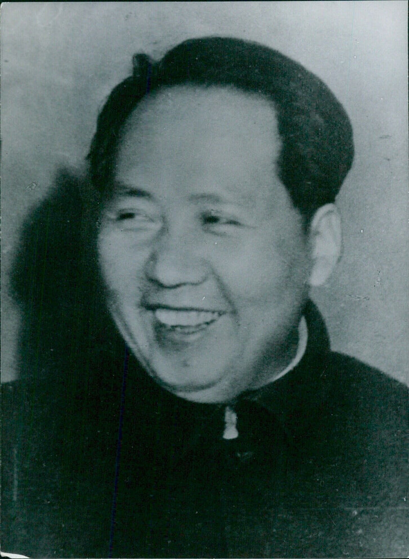 Mao Tze-Tung, Chairman of the Central People's Government of the People's Republic of China - Vintage Photograph