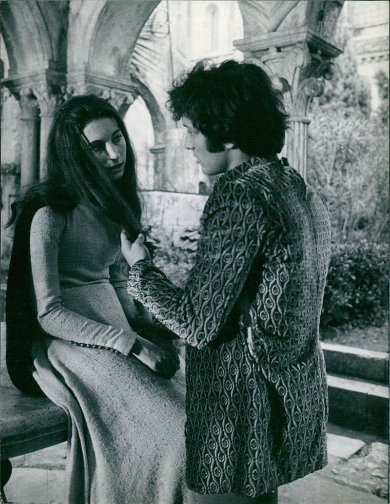 Anna Moffo and Bekim Fehmiu in "The Adventurers" - Vintage Photograph