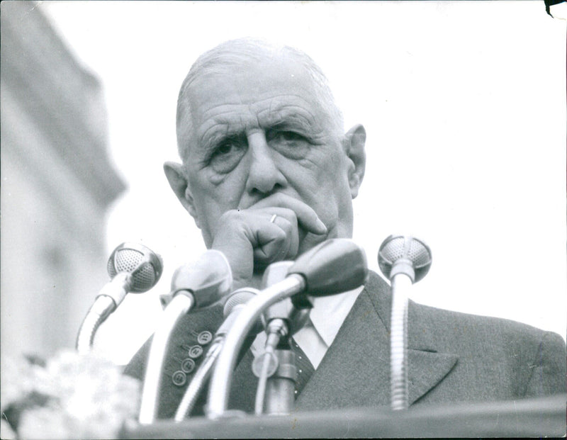 Charles de Gaulle - Vintage Photograph