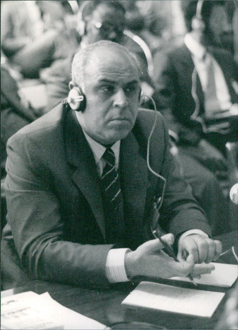 Palestinian Politicians - Vintage Photograph