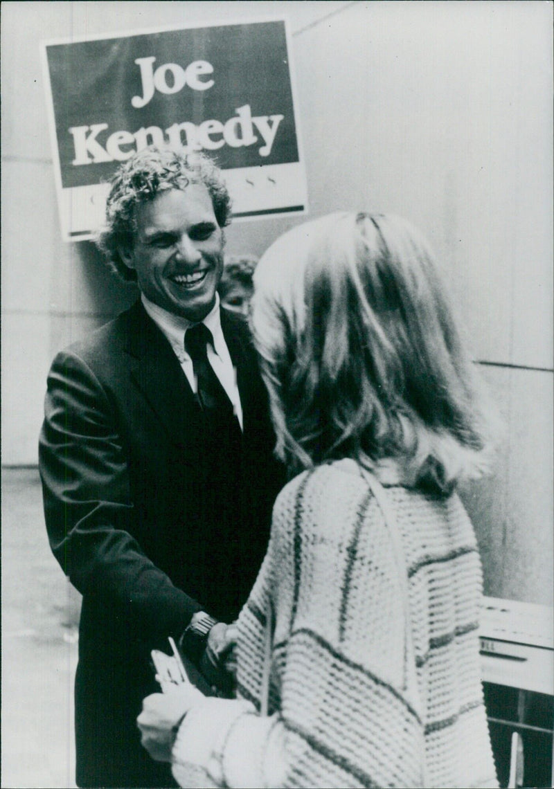 Joseph P. Kennedy OPS in Cambridge, Massachusetts - Vintage Photograph