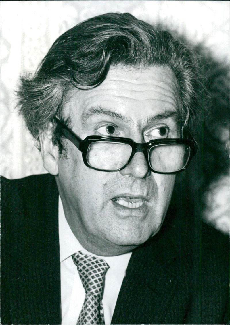 British Broadcaster Ludovic Kennedy - Vintage Photograph