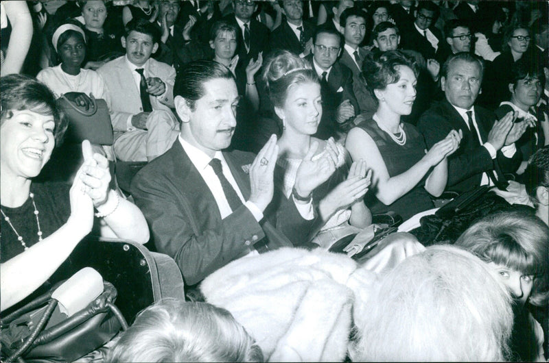 Don Jaime de Mora Aragon "Fabiolo" and his young and charming wife - Vintage Photograph