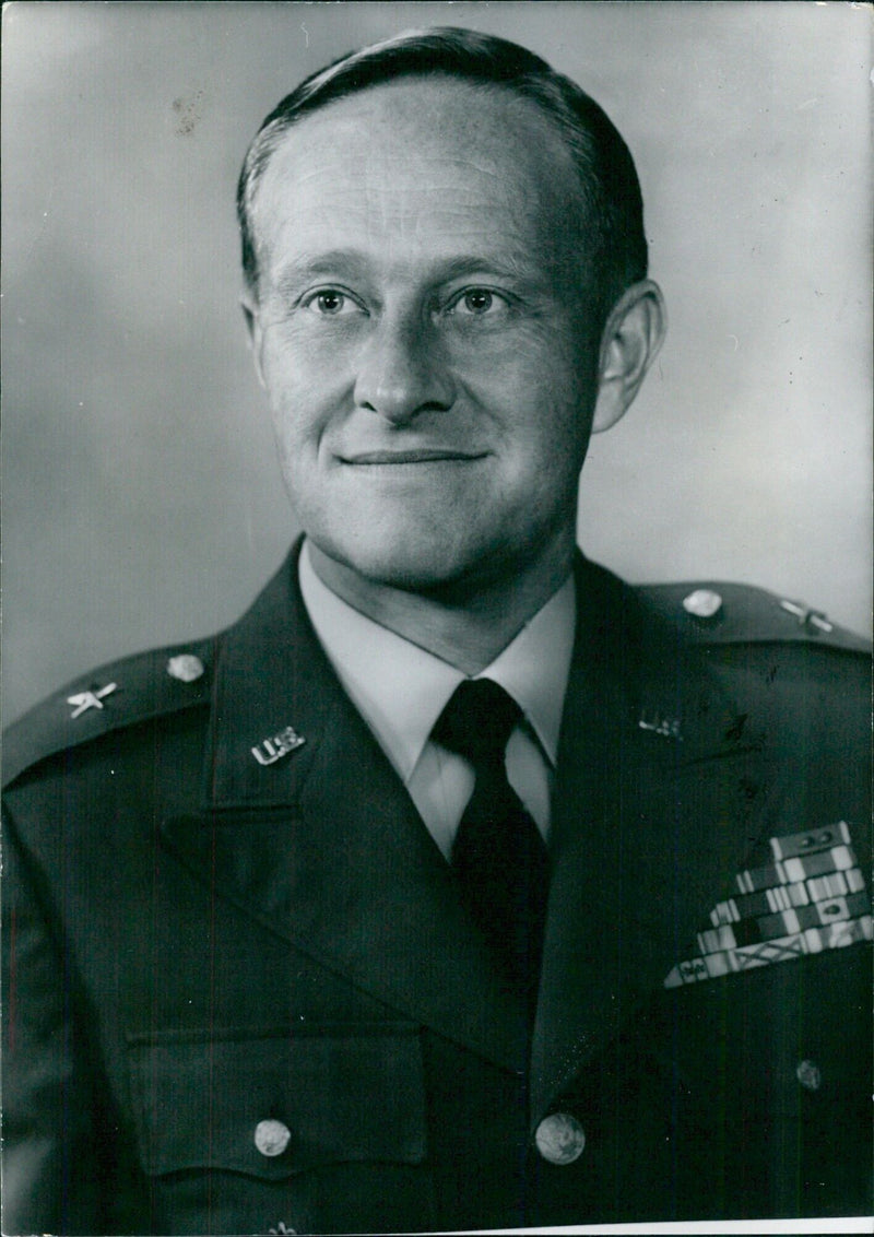 U.S. Service Chiefs: Brig.-Gen. Donald R. Keith - Vintage Photograph