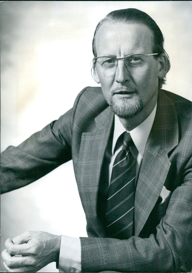 Dr. Anthony Kelly, Vice-Chancellor of the University of Surrey - Vintage Photograph