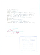 American writer Kitty Kelley and her book "Jackie 0" - Vintage Photograph