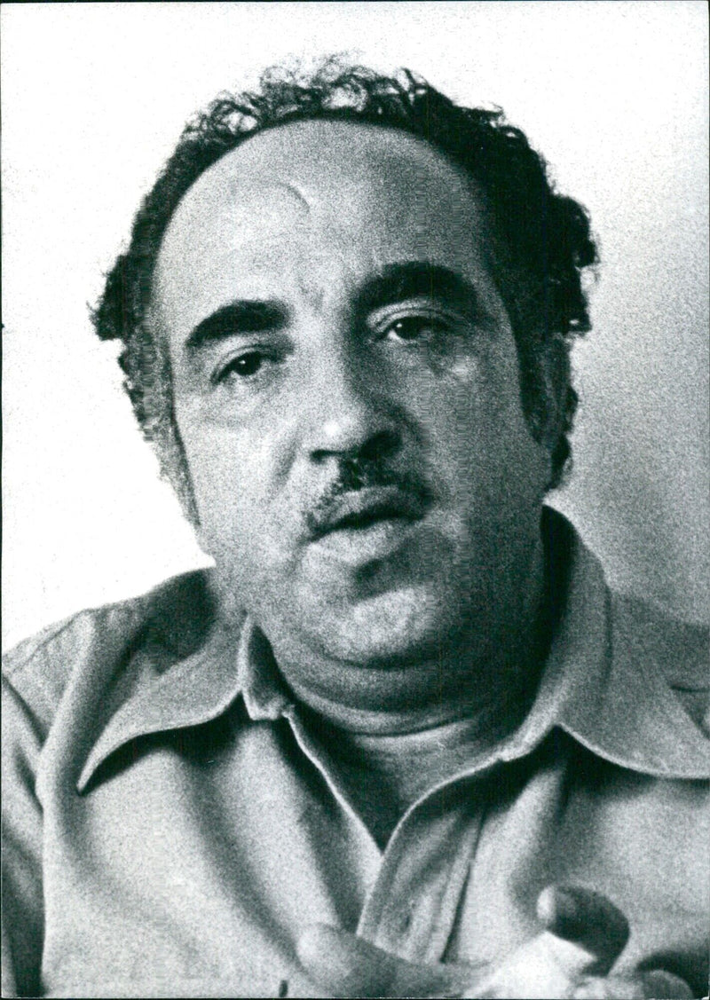 Salah Khalef, Second-in-command of the Palestine Liberation Organisation - Vintage Photograph