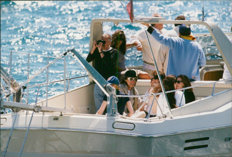 Mick Jagger at Eden Roc in May 1996 - Vintage Photograph